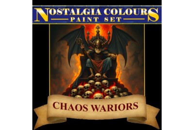 Nostalgie '94 Chaos Paint Set Oldhammer Wargaming - 6 Flaschen von Warcolours