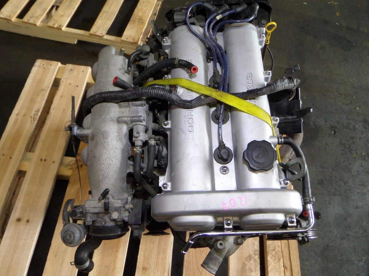 Mazda Miata MX 5 1.6L Engine Motor NA 90 97 B6 566475 Knocking