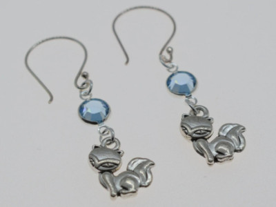 VIXEN Birthstone Earrings, Threesome Earrings, MFM FMF Hot Wife Swingers Custom