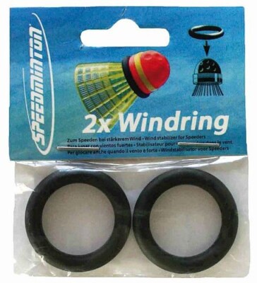 Speedminton  Windringe fuer Speed Badminton Fun Speeder Feder Ball Ring Paar