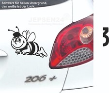 Biene Willi Autoaufkleber 13cm S148 ML - Farbwahl für Auto Roller Bus Schrank