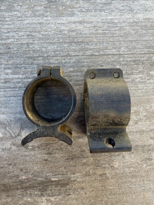 Vintage Weaver #U29 Scope Rings for 1  Tube, Black