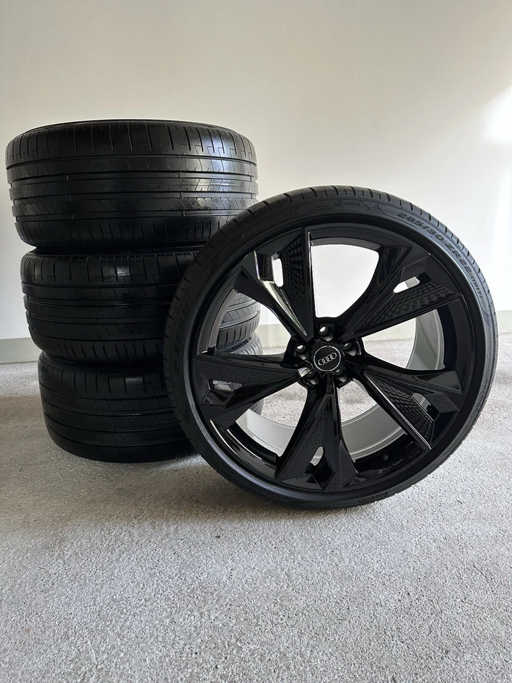 22 Zoll Audi  Sommerreifen RS6 RS7 4K F2 C8 Q7  4K0601025 BC  Wie Neu - Bild 2 von 4