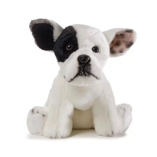 GUND 8” Jonny Justice Top Dog Plush Toy – Soft Stuffed Pit Bull Puppy Gift Kids