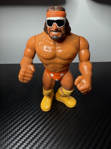 Vintage Hasbro Macho Man Randy Savage 1990 WWF WWE...