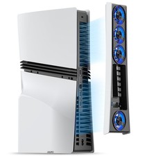 Ps5 Pro 4 Cooling Fans,Ps5 Pro Accessories Fans with USB 3.0,Efficient Quiet Coo