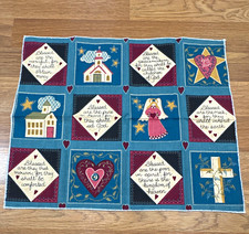 Country Blessings Religious Cross Angels Vintage Napkin