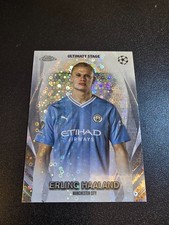 2023-24 Topps Chrome soccer ultimate stage-Erling Haaland