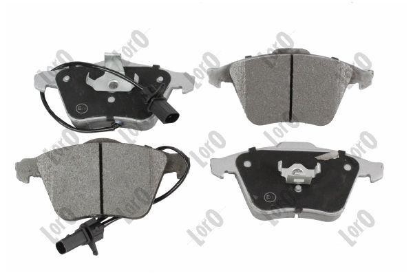 ABAKUS Disc Brake Pad Set ATE 231-01-041 For Audi Seat Reinforced