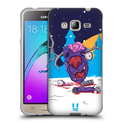 HEAD CASE DESIGNS CHRISTMAS ZOMBIES SOFT GEL CASE FOR SAMSUNG PHONES 3