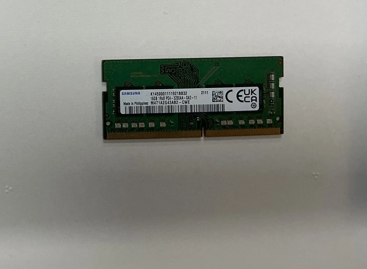 Samsung DDR4 SDRAM 16 GB Capacity per Module Memory (RAM) Just