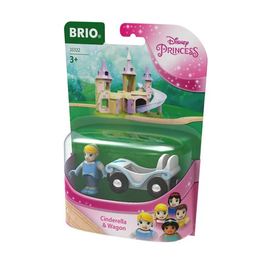 Brio 33322 Disney Princess Cinderella & Wagon