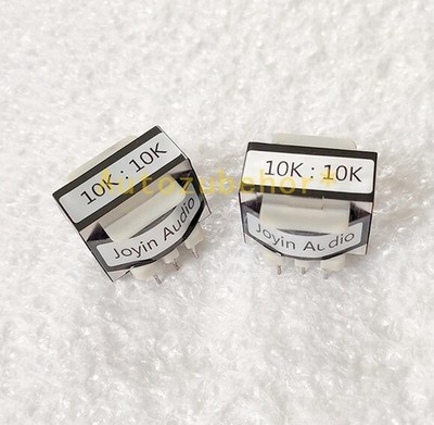 For 2pcs R3 10K:10K permalloy audio transformer 20Hz-80KHz *lj