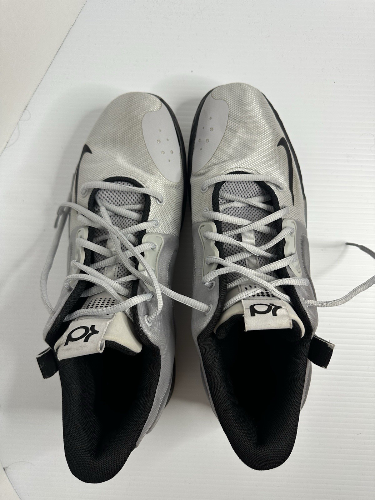 Nike KD Trey 5 VII Wolf Grey Black White AT1200-002 Basketball Sneakers Men thumbnail 8