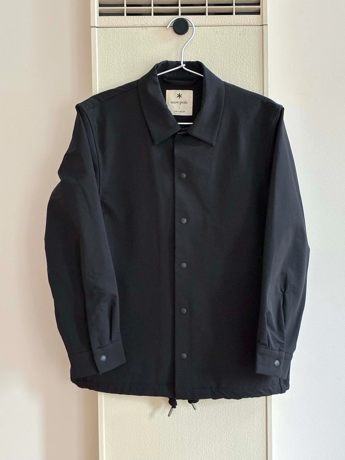 Snow Peak Coach Jacket / Made in Japan / XS / Black / Used