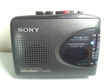 Sony Walkman Radio Cassette WM-GX312 Operation Confirmed Cannot record
