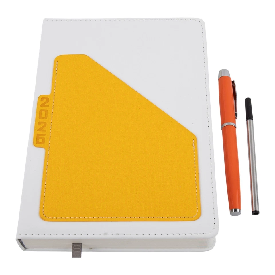 Für A5 Leder Schreibtagebuch mit Metallstift und chinesischen Zitaten innen - Bild 3 von 4