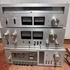 Amplificatore Vintage Pioneer SA-7800 TX-7600 Sintonizzatore Sony TC-K50 Cassette Deck Hi-Fi 