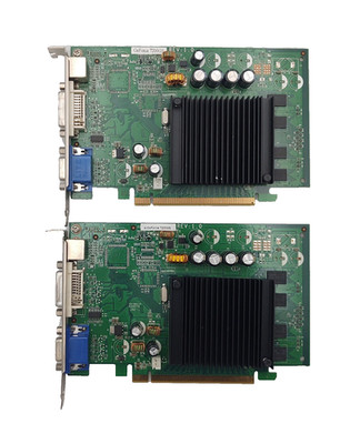 LOT OF 2 EVGA GeForce 7200GS 256MB DDR2 PCI-E Graphics Video Card 256-P2-N429-LR