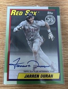 Jarren Duran Autograph | eBay