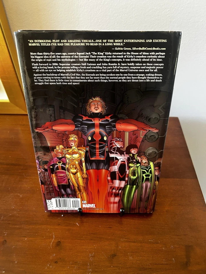 Eternos - Tapa dura - Novela gráfica - Neil Gaiman Foto 2 de 3