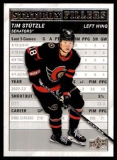 2023-24 Upper Deck Stat Box Fillers Tim Stutzle Ottawa Senators #SB-5