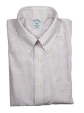 Brooks Brothers The Original Polo Shirt Regular 16-32/33 Non-Iron All Cotton