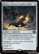 Magic Rocket-Powered Goblin Glider 825 Rare Commander: Marvel Super Heroes NM