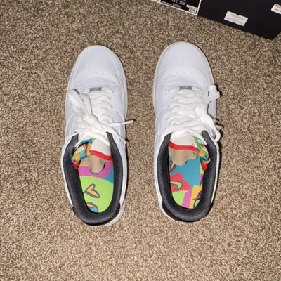 Nike Air Force 1 '07 LV8 3  Peace Love Nike  White/Multicolored Men's Size 9.5