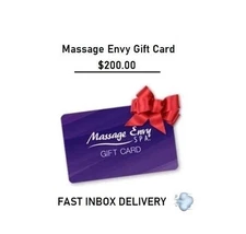 2*$100 Massage Envy Gift Card