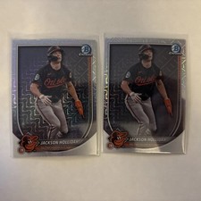 2025 Bowman Jackson Holliday Chrome Mojo Refractor #77 Baltimore Orioles