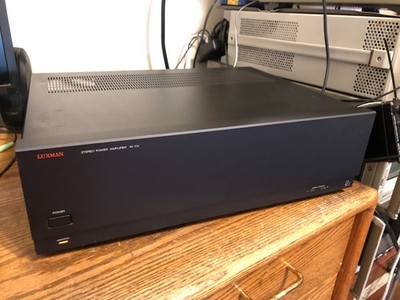 Working Vintage Luxman M-113 HiFi Stereo Power Amplifier (1988-90)