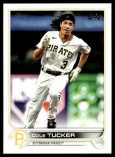 2022 Topps Cole Tucker Pittsburgh Pirates #603
