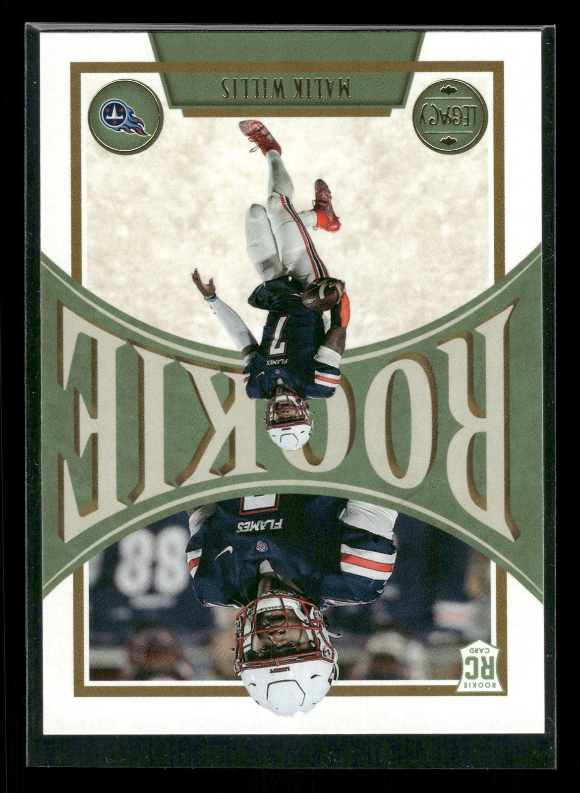 Malik Willis Rookie RC 2022 Panini Legacy #143 Card TCCCX