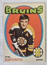 1971-72 OPC O PEE CHEE NHL Hockey #20 PHIL ESPOSITO HOF BOSTON BRUINS NM+ / MINT