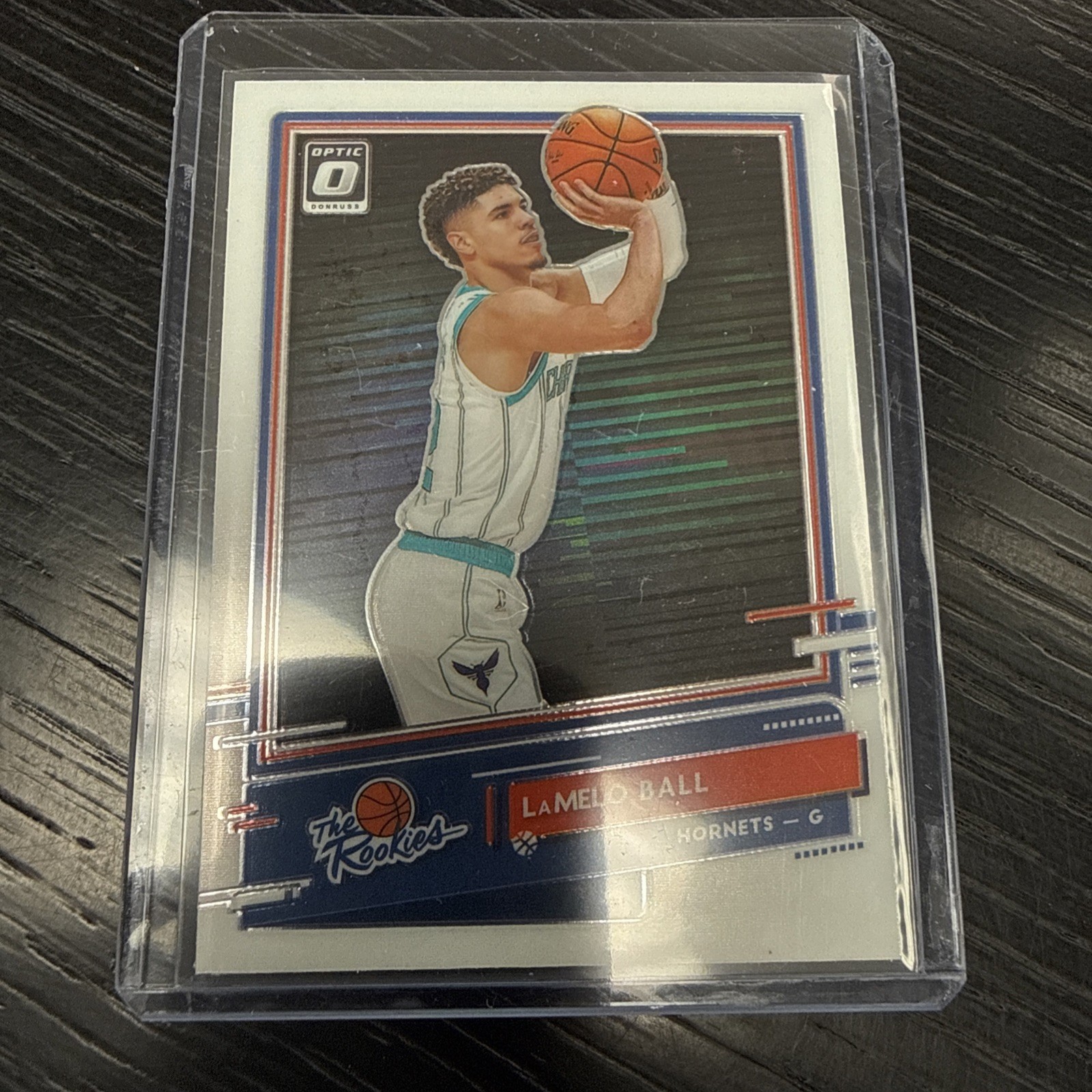 LaMelo Ball 2020-2021 Donruss Optic The Rookies Base Charlotte Hornets