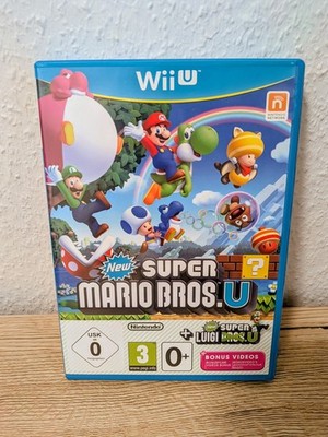 NEW SUPER MARIO BROS . U + NEW SUPER LUIGI . U (Nintendo Wii U)