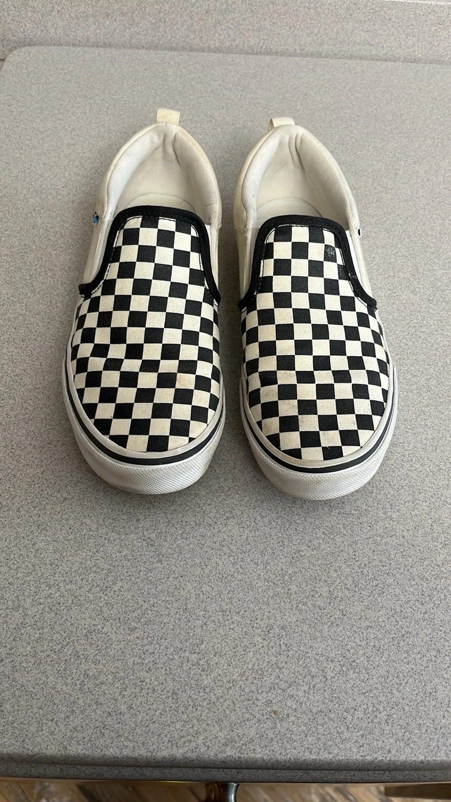 Scarpe Vans Youth 6 classiche scacchiera slip on comode tela