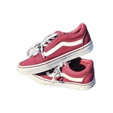 Vans Off The Wall Magenta Old Skool Sneakers Shoes Women's Size 6