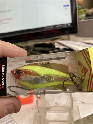 rapala rap-v rvb-6 rvb06 cln blade bait lipless crank 2.5'' 1/2oz clown