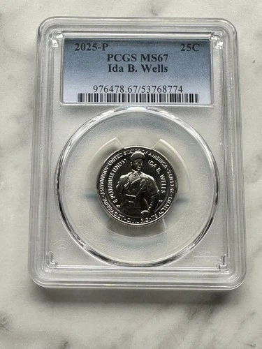 Photo of a 2025-P America the Beautiful Quarters from an eBay sale