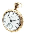 1888 Scarce Early MINT WALTHAM  Engraved Design. Gents Pocket Watch. Antique.