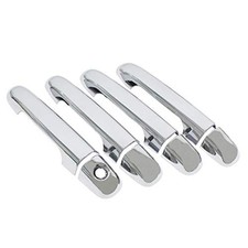 Front Rear Exterior Door Handle Covers Chrome For Hyundai Elantra 2007-2010 Front Rear Exterior Door Handle Covers Chrome For Hyundai Elantra 2007-2010