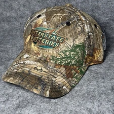 INTERSTATE BATTERIES Realtree Camo Hat / Cap - Outrageously Dependable NWT NEW