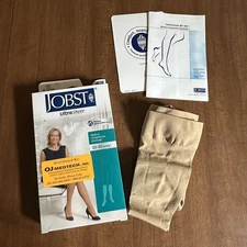 Jobst UltraSheer 20-30 mmHg Knee High, Closed Toe, Small, Natural, 121500, New