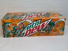 2021 Mtn Dew Baja Punch 12 Pack Sealed Box  Discontinued Limited Mountain