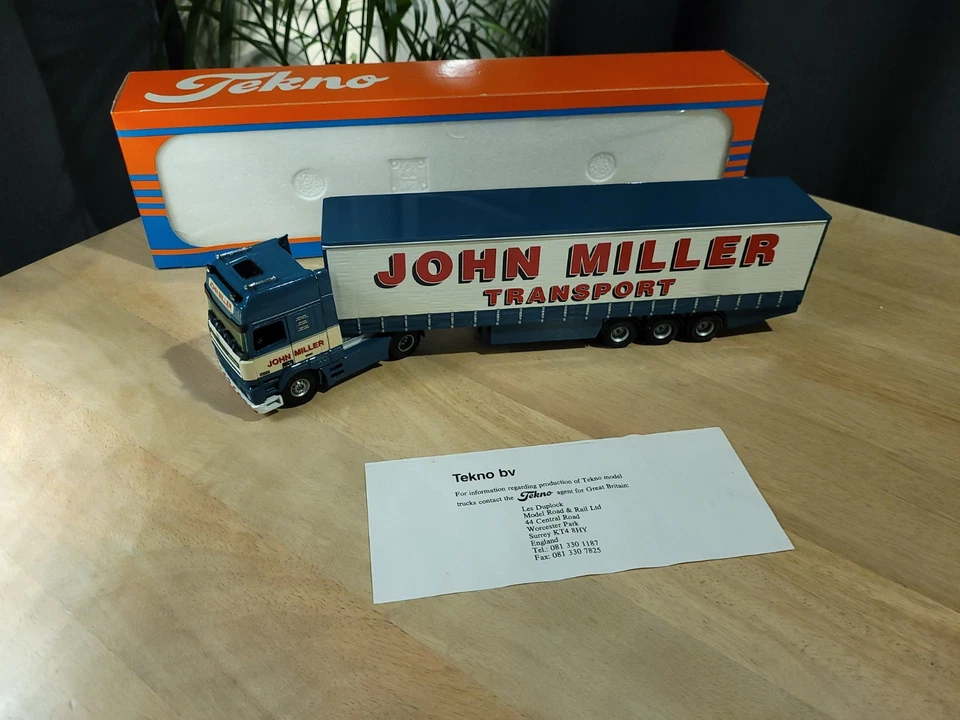 Tekno DAF 95 500 SSC John Miller Transport, Scotland. C/S. Extremely Rare New - Image 4 of 4