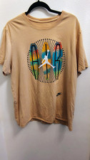 NIKE AIR JORDAN FLIGHT MVP T-SHIRT SESAME/SAIL COLOR - SIZE XL