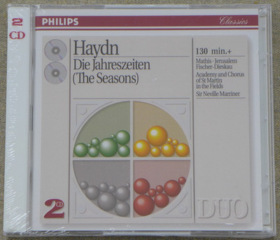 JOSEPH HAYDN - DIE JAHRESZEITEN (THE SEASONS) - 2 CDs - SIR NEVILLE MARRINER