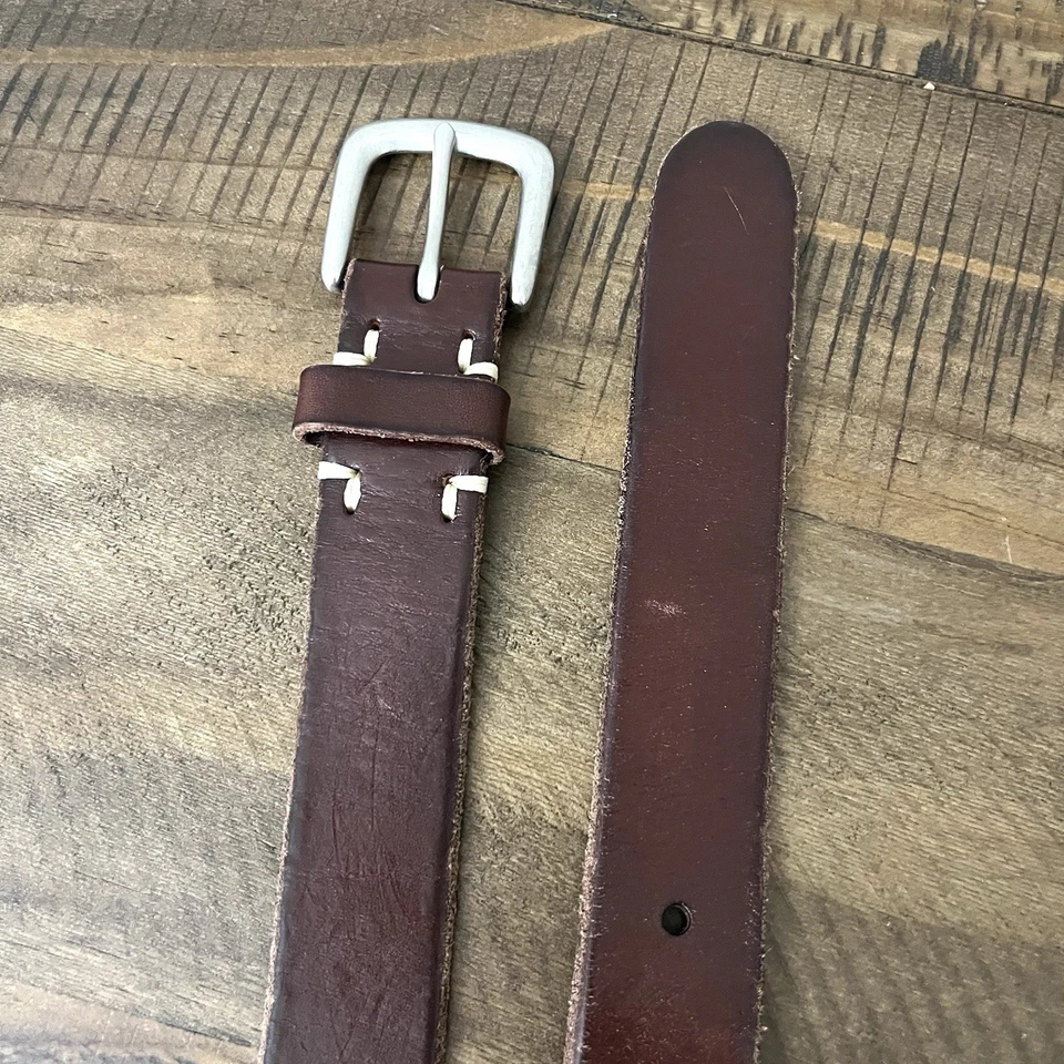 Madewell Leather Belt Brown Classic Women’s Size 36 - Image 3 of 4